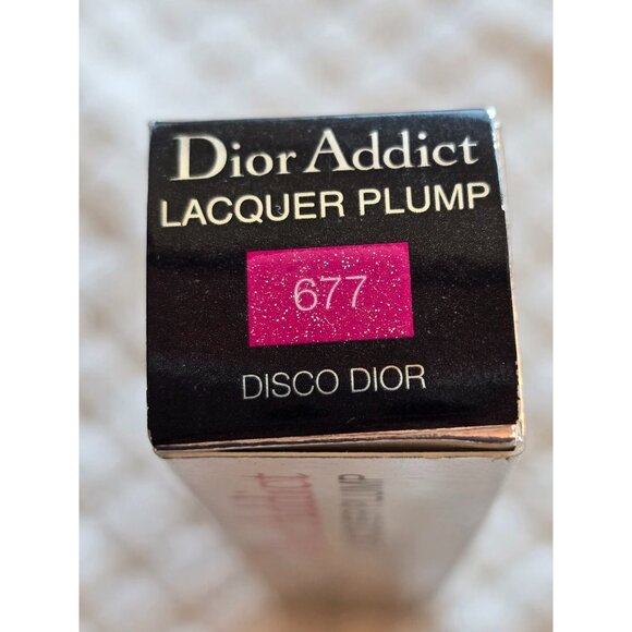 Dior Addict Lacquer Plump 677 Disco Dior - Picture 2 of 5